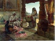 unknow artist Arab or Arabic people and life. Orientalism oil paintings 603 painting